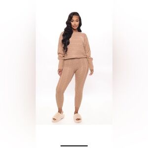 Fashion Nova two piece sweater set